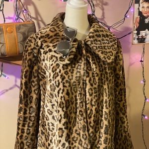 Laura Ashley faux fur coat
